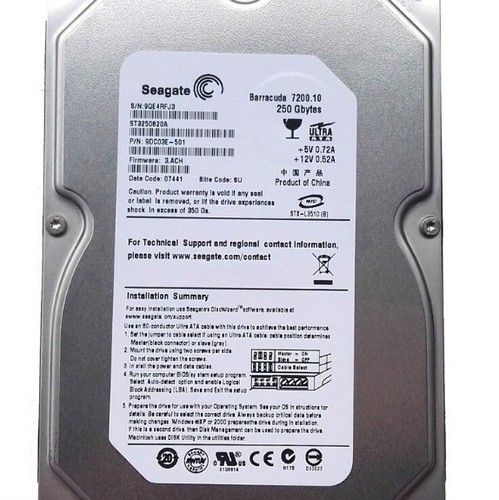 St3250820a seagate 250gb - st3250820a,